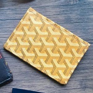 CUSTOM GOYARD & CAMO WALLET